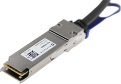 Кабель DAC MikroTik XQ+DA0001 100Гбит/с пассив. 1м черный QSFP28-QSFP28 XQ+DA0001
