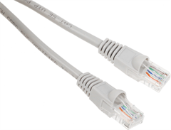 Патч-корд Buro UTP-5E-7M-G UTP 4 пары cat.5E CCA molded 7м серый RJ-45 (m)-RJ-45 (m) UTP-5E-7M-G