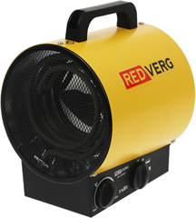 Тепловая пушка электрическая RedVerg RD-EHR3A желтый/черный RD-EHR3A