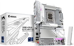 Материнская плата Gigabyte Z890 AORUS ELITE WIFI7 ICE Soc-1851 Intel Z890 4xDDR5 ATX AC`97 8ch(7.1)  Z890 A ELITE WF7 ICE