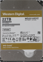 Жесткий диск WD SATA-III 22TB WD221KRYZ Server Gold 512E (7200rpm) 512Mb 3.5