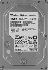 Жесткий диск WD SATA-III 10TB 0B42266\0B44496 WUS721010ALE6L4 Server Ultrastar DC HC330 4KN (7200rpm 0B42266\0B44496