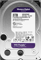 Жесткий диск WD SATA-III 3TB WD33PURZ Surveillance Purple (5400rpm) 256Mb 3.5