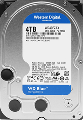 Жесткий диск WD SATA-III 4TB WD40EZAX Desktop Blue (5400rpm) 256Mb 3.5