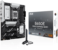 Материнская плата Asus B650E MAX GAMING WIFI Socket AM5 AMD B650 4xDDR5 ATX AC`97 8ch(7.1) 2.5Gg RAI B650E MAX GAMING WIFI