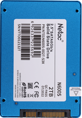 Накопитель SSD Netac SATA-III 2TB NT01N600S-002T-S3X N600S 2.5