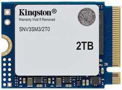 Накопитель SSD Kingston PCIe 4.0 x4 2000GB SNV3SM3/2T0 NV3 M.2 2230 SNV3SM3/2T0