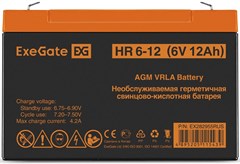 Батарея для ИБП Exegate EX282955 6В 12Ач EX282955RUS