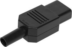 Вилка Lanmaster LAN-IEC-320-C13 (упак.:1шт) 1м черный LAN-IEC-320-C13