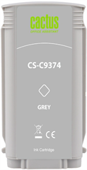 Картридж струйный Cactus CS-C9374 №72 фото серый (130мл) для HP DJ T610/T620/T770/T1100/T1100/T1120/ CS-C9374