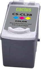 Картридж струйный Cactus CS-CL38 CL-38 многоцветный (9мл) для Canon Pixma iP1800/iP1900/iP2500/iP260 CS-CL38