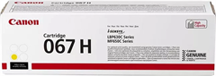 Картридж лазерный Canon 067HY 5103C002 желтый бар.в компл. (2400стр.) для Canon LBP631/633/MF651/655 5103C002