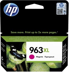 Картридж струйный HP 963XL 3JA28AE пурпурный (1600стр.) для HP OfficeJet Pro 901x/902x HP 3JA28AE