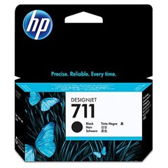 Картридж струйный HP 711 CZ129A черный (38мл) для HP DJ T120/T520 CZ129A