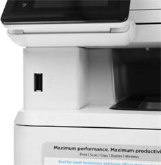 МФУ лазерный HP LaserJet Pro 4103dw (2Z627A) A4 Duplex Net WiFi белый 2Z627A