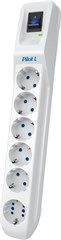 Сетевой фильтр Pilot L (GP) 174 7м (6 розеток) белый (коробка) 174