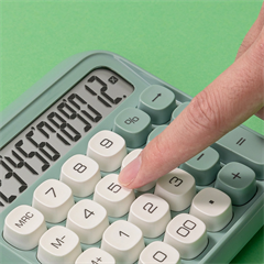 Калькулятор настольный Deli EM36 GREEN зеленый 12-разр. EM36 GREEN