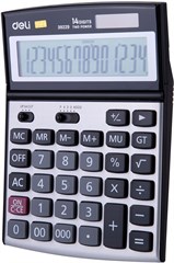 Калькулятор настольный Deli E39229 серебристый 14-разр. E39229