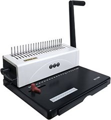 Переплетчик Office Kit B2120N A4/перф.25л.сшив/макс.500л./пластик.пруж. (4.5-51мм) B2120N