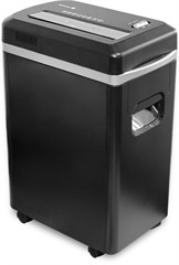 Шредер Heleos УМ22-5 черный (секр.P-5) фрагменты 10лист. 22лтр. скрепки скобы пл.карты CD УМ22-5