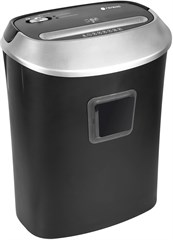 Шредер Heleos УМ30-4 черный/серебристый (секр.P-4) фрагменты 14лист. 30лтр. скрепки скобы пл.карты C УМ30-4