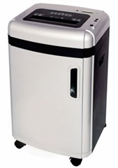 Шредер Office Kit S230 2x15 (секр.P-5) фрагменты 17лист. 35лтр. скрепки скобы пл.карты CD OK0215S230