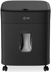 Шредер Cactus CS-SH-D4 черный с автоподачей (секр.P-5) фрагменты 60лист. 15лтр. скрепки скобы пл.кар CS-SH-D4