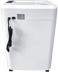 Шредер Office Kit S243N 3,9х38 белый (секр.P-4) фрагменты 35лист. 35лтр. скрепки скобы пл.карты CD OK3938S243N