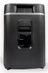 Шредер Heleos АП37-4 черный/серебристый с автоподачей (секр.P-4) фрагменты 220лист. 37лтр. скрепки с АП37-4