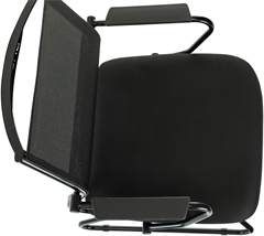 Кресло Бюрократ CH Balance-Av черный Elastic-102 TW-11 сетка/ткань полозья металл черный CH BALANCE-AV B