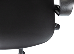 Кресло Бюрократ CH-695N черный экокожа крестов. пластик CH-695N/BLACK-PU