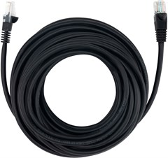Патч-корд Buro UTP 4 пары cat.5E CCA molded 10м черный RJ-45 (m)-RJ-45 (m) 41910