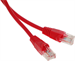 Патч-корд Buro UTP-5E-0.5M-R UTP 4 пары cat.5E CCA molded 0.5м красный RJ-45 (m)-RJ-45 (m) UTP-5E-0.5M-R