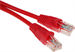Патч-корд Buro UTP 4 пары cat.5E CCA molded 1м красный RJ-45 (m)-RJ-45 (m) (UTP-5E-1M-R) UTP-5E-1M-R