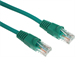 Патч-корд Buro UTP-5E-1M-GR UTP 4 пары cat.5E CCA molded 1м зеленый RJ-45 (m)-RJ-45 (m) UTP-5E-1M-GR