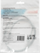 Патч-корд Buro UTP 4 пары cat.5E CCA molded 1м серый RJ-45 (m)-RJ-45 (m) (UTP-5E-1M-G) UTP-5E-1M-G