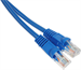 Патч-корд Buro UTP 4 пары cat.5E CCA molded 0.5м голубой RJ-45 (m)-RJ-45 (m) (UTP-5E-0,5M-BL) UTP-5E-0,5M-BL