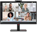 Монитор Lenovo 23.8" ThinkVision T24v-30 черный IPS LED 4ms 16:9 HDMI M/M Cam матовая HAS Piv 1000:1 63D8MAT3UK