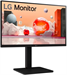 Монитор LG 23.8" 24BA550-B черный IPS LED 5ms 16:9 HDMI M/M матовая HAS Piv 1300:1 250cd 178гр/178гр 24BA550-B.ARUQ