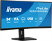 Монитор Iiyama 34" ProLite XCB3497WQSNPH-B1 черный VA LED 21:9 HDMI M/M Cam матовая HAS Piv 3000:1 3 XCB3497WQSNPH-B1