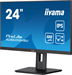 Монитор Iiyama 23.8" ProLite XUB2492HSU-B6 черный IPS LED 0.4ms 16:9 HDMI M/M матовая HAS Piv 250cd  XUB2492HSU-B6