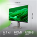 Монитор Digma 27" Progress 27P705Q черный IPS LED 5ms 16:9 HDMI M/M матовая HAS 300cd 178гр/178гр 25 DM27SB08