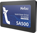 Накопитель SSD Netac SATA-III 256GB NT01SA500-256-S3X SA500 2.5" NT01SA500-256-S3X