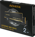 Накопитель SSD A-Data PCIe 4.0 x4 2TB ALEG-960M-2TCS Legend 960 Max M.2 2280 ALEG-960M-2TCS