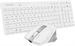Клавиатура + мышь A4Tech Fstyler FB2800C Air2 White клав:белый/серый мышь:белый/серый USB беспроводн 40861