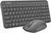 Клавиатура + мышь A4Tech Fstyler FG3200 Air2 клав:серый мышь:серый USB беспроводная slim Multimedia FG3200 AIR2