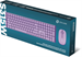 Клавиатура + мышь Оклик S315W клав:сиреневый мышь:сиреневый USB беспроводная Multimedia (1978643) 1978643