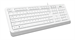 Клавиатура + мышь A4Tech Fstyler F1010 клав:белый/серый мышь:белый/серый USB Multimedia (F1010 WHITE F1010 WHITE