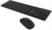 Клавиатура + мышь Оклик S255W клав:черный мышь:черный USB беспроводная Multimedia (1909361) 1909361