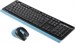 Клавиатура + мышь A4Tech Fstyler FG1035 клав:черный/синий мышь:черный/синий USB беспроводная Multime FG1035 NAVY BLUE